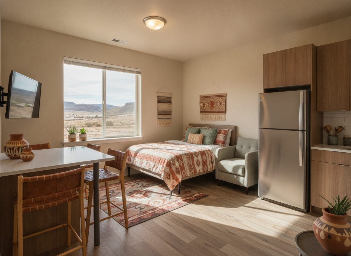 The Saguaro studio apartment